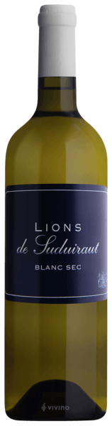 2025 Lions Sec de Suduiraut Blanc Château Suduiraut