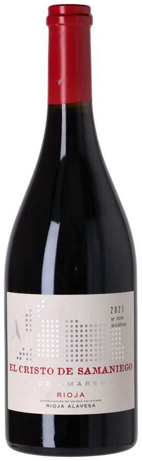 Bodegas Amaren Viñedo Singular El Cristo de Samaniego Rioja Alavesa 2021 i trækasse
