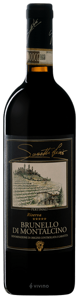 Brunello di Montalcino Riserva Sassetti Livio Pertimali 2016