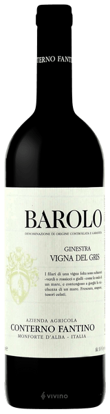 Barolo Ginestra Vigna del Gris Conterno Fantino 2019