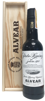 Alvear Pedro Ximénez 1910 37,5 cl (halvflaske) i trækasse