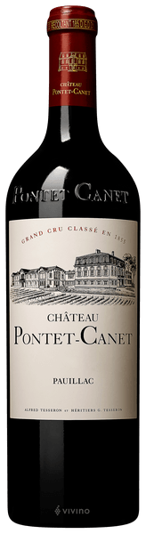 Château Pontet-Canet Pauillac 5. Cru Classé 2021 ØKO i trækasse