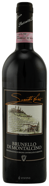 Brunello di Montalcino Sassetti Livio Pertimali 2018