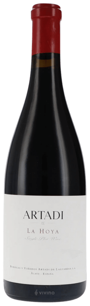 Artadi : Tempranillo Single Vineyard Valdegines 2021