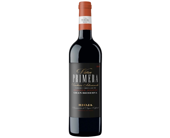 Rioja Gran Reserva Viña Primera Vendemia Seleccionada Bodegas Monpás 2019