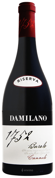 Damilano Barolo DOCG Riserva Cannubi "1752" 2017 i trækasse