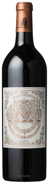 Château Pichon Baron-Longueville Pauillac 2. Cru Classé 2022 i trækasse