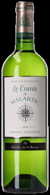 Le Comte de Malartic (Château Malartic-Lagravière) Pessac-Léognan Blanc 2019