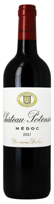 Chateau Potensac Médoc 2021 i trækasse