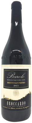 Broccardo Barolo Bricco San Pietro 2015 i trækasse