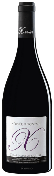 Xavier Chateauneuf du Pape Rouge Cuvée Anonyme 2012